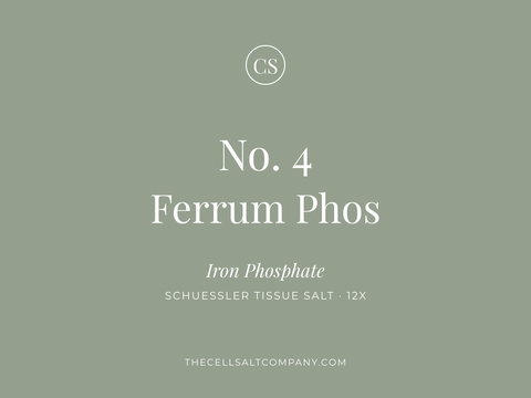 Ferrum Phos (4) - Immunity • Recovery • Oxygen