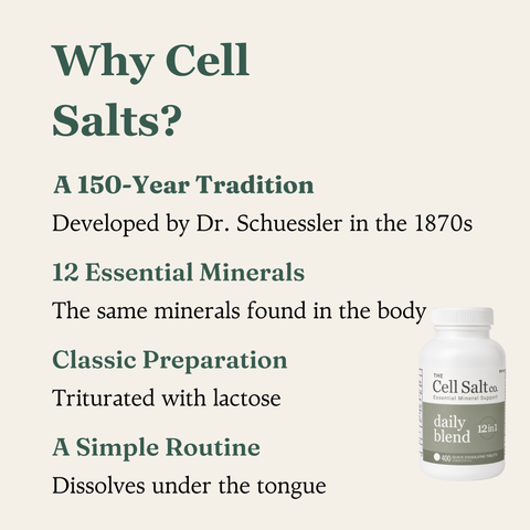 Daily Blend 12-in-1 cell salts by The Cell Salt Company